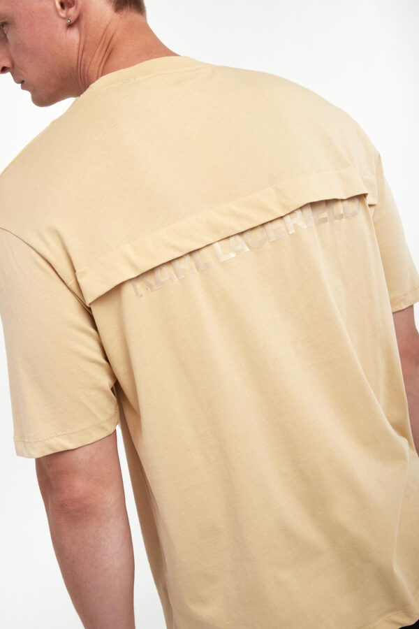 625eee6de847084cc63e05a45d843aa0739f7c8e T-shirt męski z logo KARL LAGERFELD