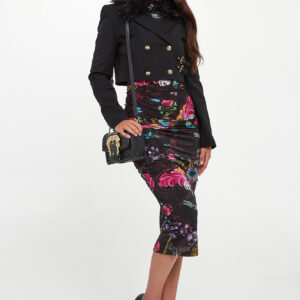 6291137f99814a8a872b04a0a981657ba4c21295 Żakiet damski z futerkiem VERSACE JEANS COUTURE