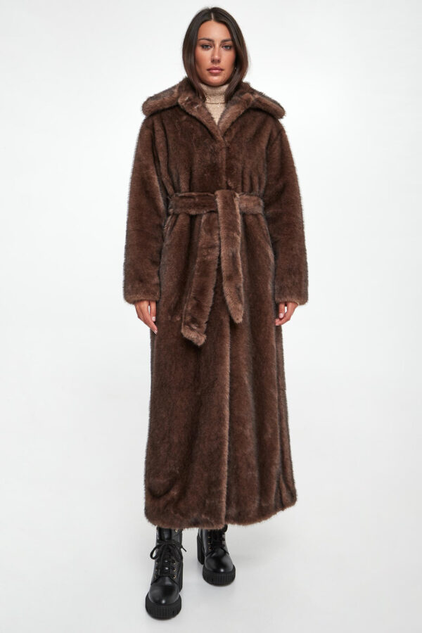 62cf43c5fec2dff9858344381cd3102098dfac82 Kożuch damski TWINSET ACTITUDE