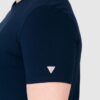 GUESS Granatowy t-shirt męski beachwear