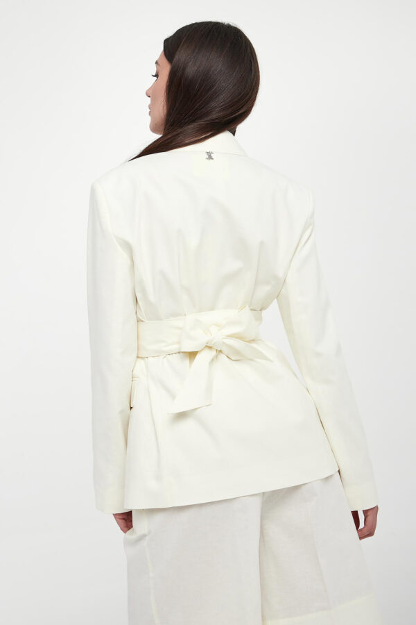 63515daf76c8f4382cfc8b476db63ee57de00d0f Marynarka damska z lnem TWINSET ACTITUDE