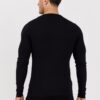 DIESEL Czarny longsleeve męski D-RIBBER-LS-N