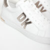Sneakersy damskie skórzane DKNY