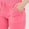 JUICY COUTURE Różowe damskie spodnie dresowe Del Ray Pocketed Pant