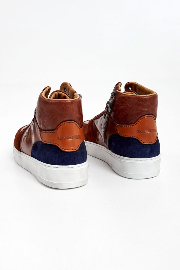 64e31456443811eca5fd3e6cc4decf1c40a86ec7 Sneakersy męskie skórzane LA MARTINA