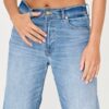 7 FOR ALL MANKIND Błękitne jeansy damskie THE MODERN STRAIGHT TRILIG
