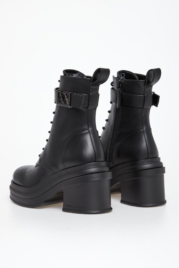 65604c6c11cb47876c0b47fb86852732ff84d403 Trapery damskie na obcasie ARMANI EXCHANGE