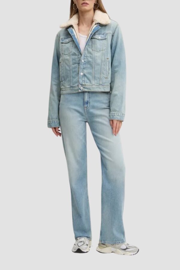 TOMMY JEANS Błękitne jeansy damskie