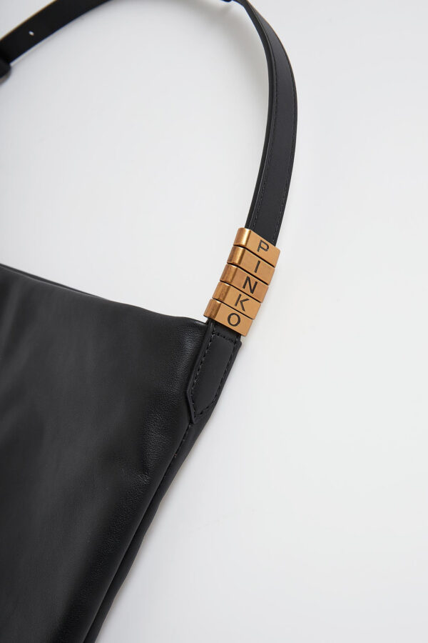 6602dc1ea7ab12fbbe8c24831c53da1a54950f69 Torebka damska shopper Fouldard Classic PINKO