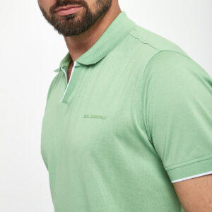 66a0053b2b0432113a948afe258f7c5c3f79902b Polo męskie z logo KARL LAGERFELD