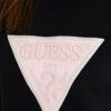 GUESS Czarna damska krótka bluza