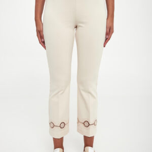 Spodnie damskie z koronką TWINSET