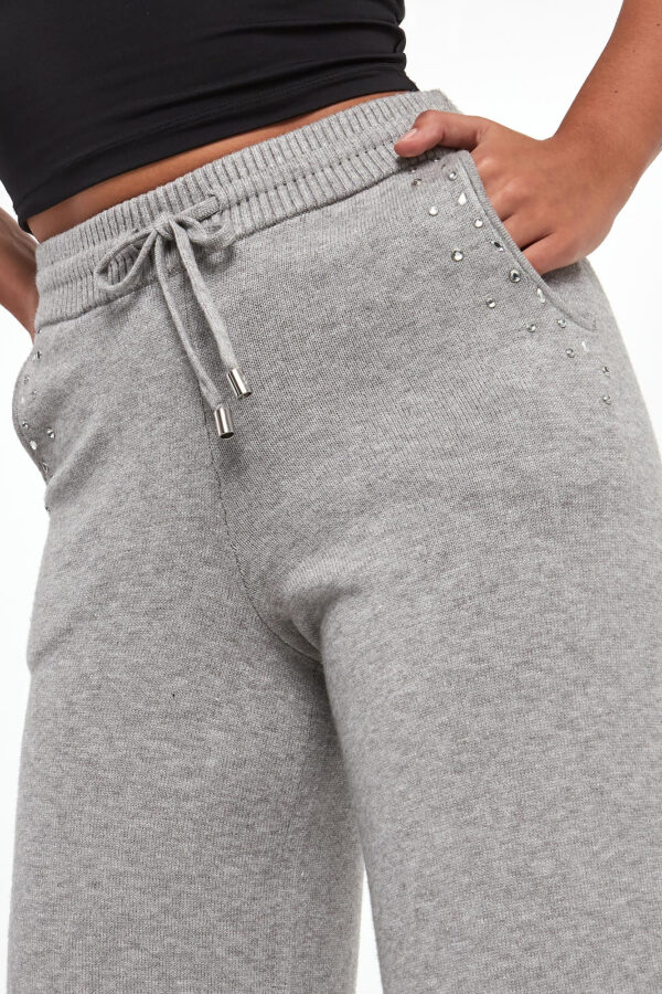 Spodnie damskie z kryształkami JOSEPH RIBKOFF