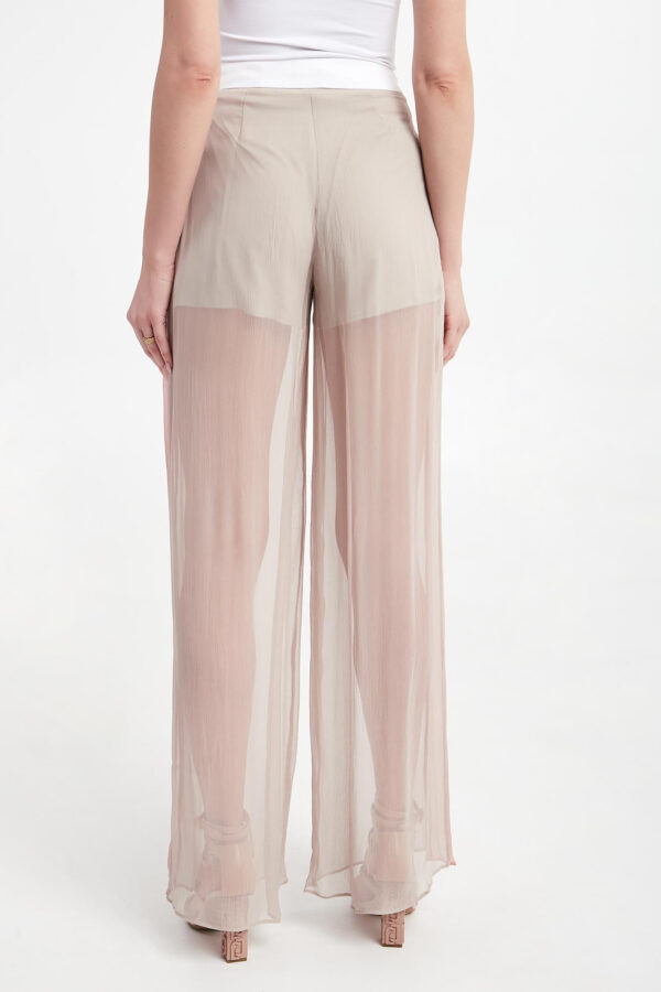 6708b3fd19a6c0fc6199cb9dfc840e037c62fa1d Spodnie damskie szyfonowe ARMANI EXCHANGE