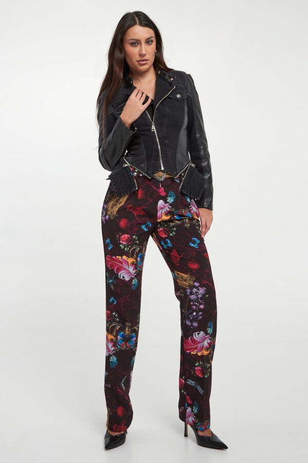 671cf46b0e7e1aba5cb96fb9af283157f19f4fe9 Kurtka damska skórzana VERSACE JEANS COUTURE