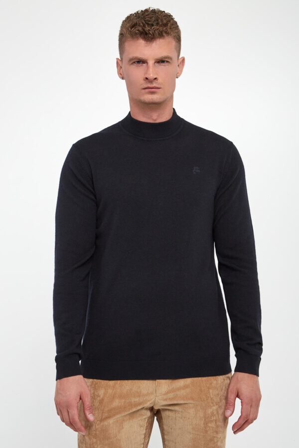 67464baaf0f7cf833059c0774821ed30cefab416 Sweter męski wełniany KARL LAGERFELD