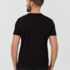 EMPORIO ARMANI Czarny męski t-shirt basique