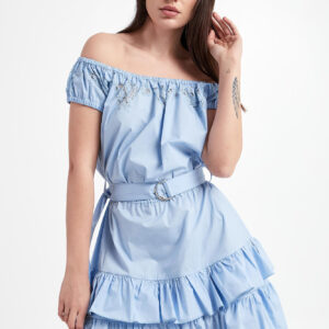 696d67f89127bff021e99031027216a963ea4052 Sukienka mini hiszpanka ERMANNO FIRENZE