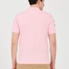 LA MARTINA Różowe męskie polo z małym logo