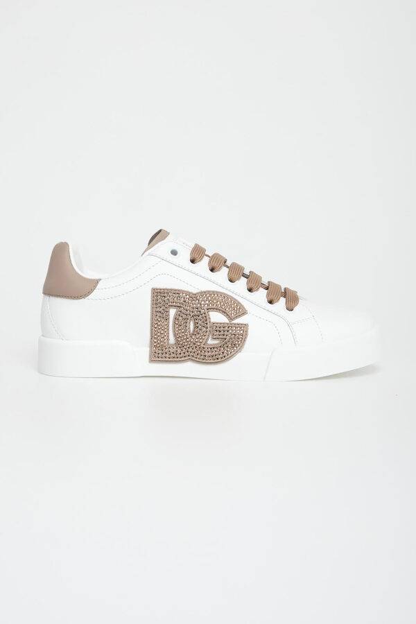 Sneakersy damskie skórzane Portofino DOLCE & GABBANA