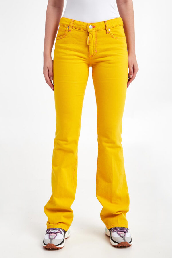 Jeansy damskie Flare DSQUARED2