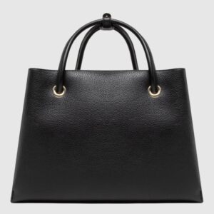 VALENTINO Duża czarna torebka Alexia