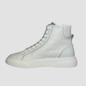 VALENTINO Białe sneakersy HIGH-TOP