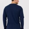LA MARTINA Granatowy męski longsleeve JERSEY