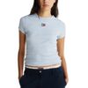 TOMMY JEANS Błękitny t-shirt damski