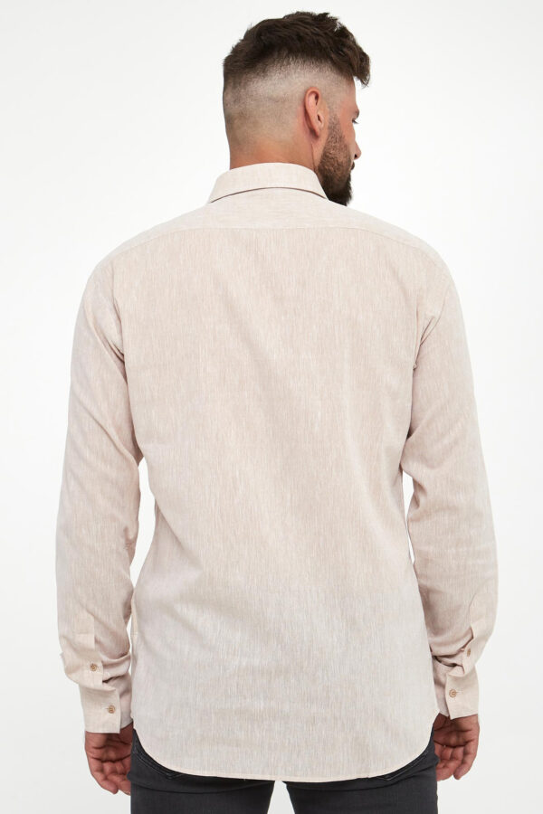 6d82dd71e504d1cabcef9e1ebed25abfcdefd92f Koszula męska lniana KARL LAGERFELD