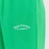 JUICY COUTURE Zielone spodnie damskie wendy recycled z haftowanym logo