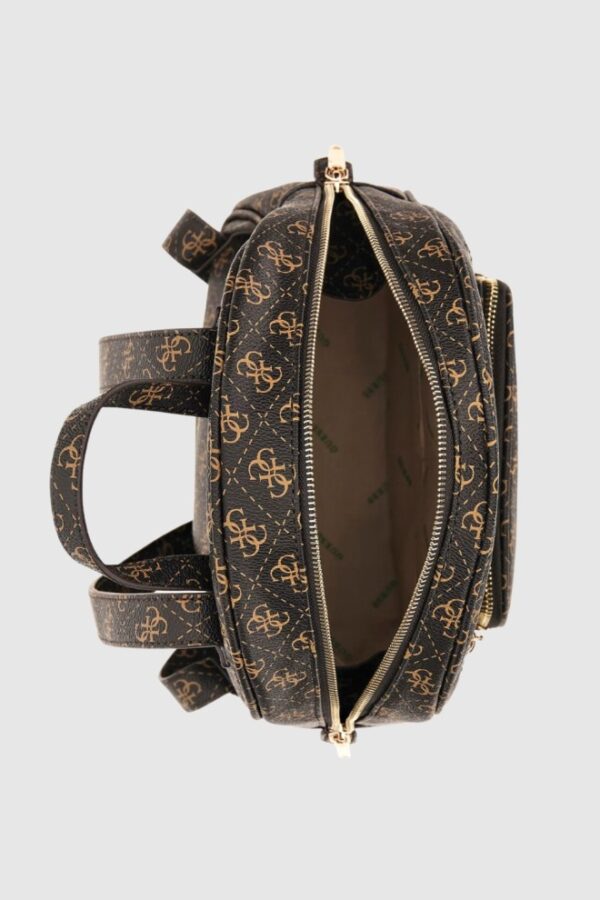 GUESS Brązowy plecak Eco Element