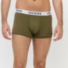 GUESS Zielone i morskie bokserki męskie 3 pack