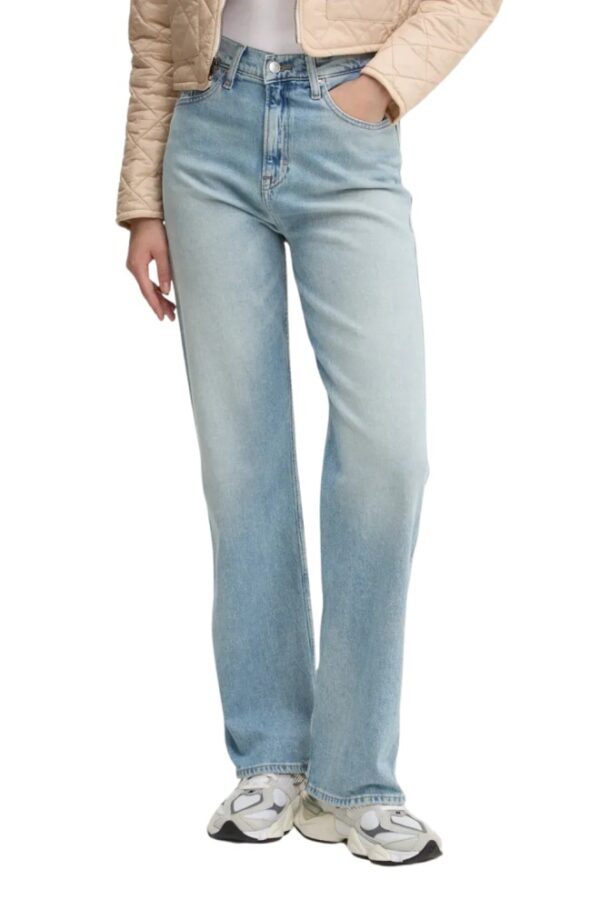 TOMMY JEANS Błękitne jeansy damskie