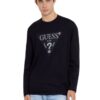 GUESS Czarny męski longsleeve Ls Cn