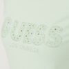 GUESS Zielony damski t-shirt Sangallo Tee