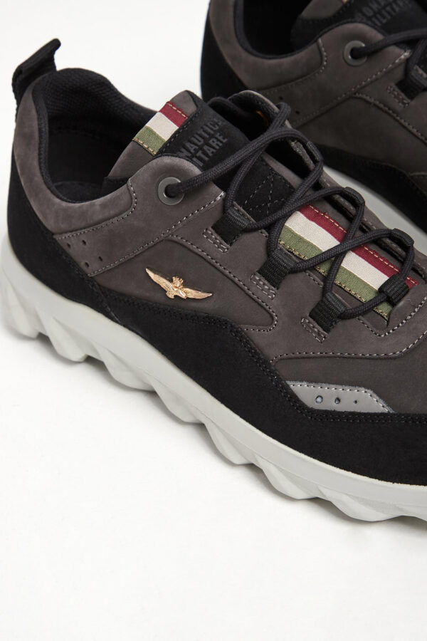 6fecf0a063fb6b18a180b0d45a57b6aa8844b207 Sneakersy męskie zamszowe AERONAUTICA MILITARE