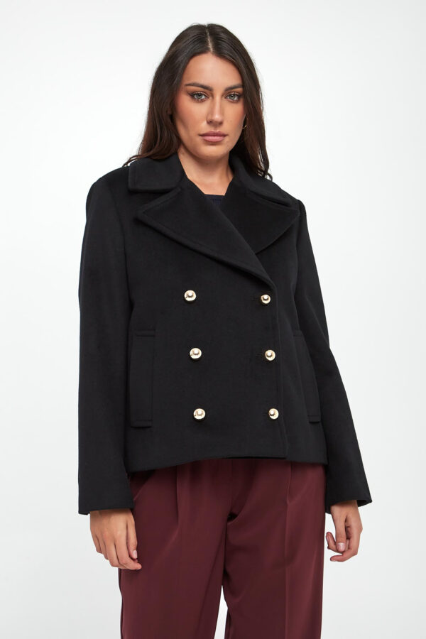 Kurtka damska wełniana z kaszmirem Lago MARELLA