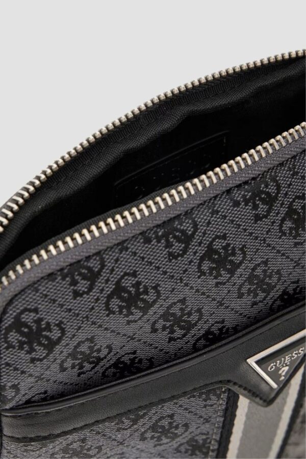 706170e474992c34cef7b2fb5b052dc1168e4f22 GUESS Szara saszetka męska logowana Milano