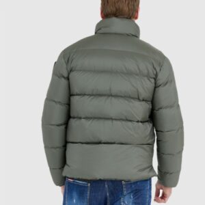 70618194fa8600bccde3bb31c49b74305fadc8ee BLAUER Ciemnozielona puchowa kurtka męska FLETCHER