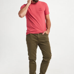 T-shirt męski z logo AERONAUTICA MILITARE