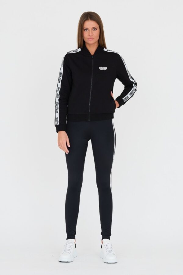 MOSCHINO Czarne damskie legginsy