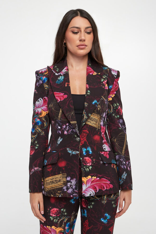 70c91589489f118ba91c5b981c86c05d0ae121fe Marynarka damska VERSACE JEANS COUTURE