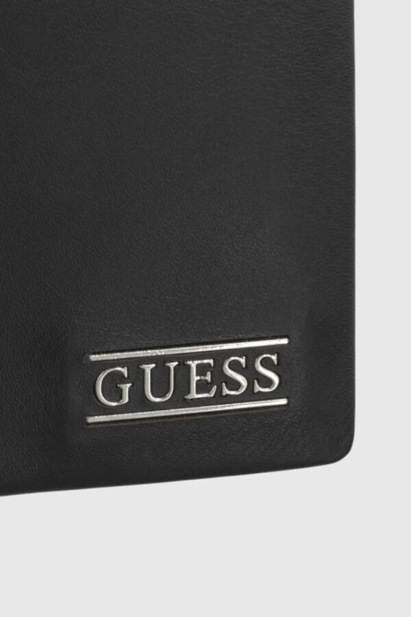 GUESS Czarny portfel męski Torino Bifold