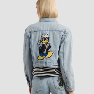 KARL LAGERFELD Kurtka jeansowa damska KLxDisney