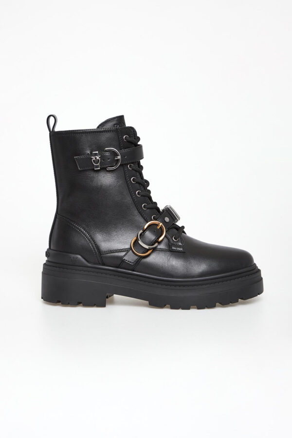 71e86d85fd8aefbd5b57ef18dbd1fb8c66d9b664 Trapery damskie skórzane Mia 19 PINKO