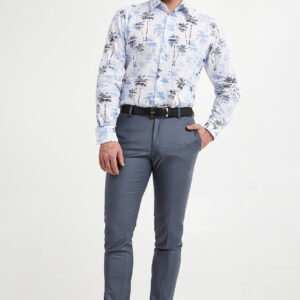 Koszula męska lniana KARL LAGERFELD