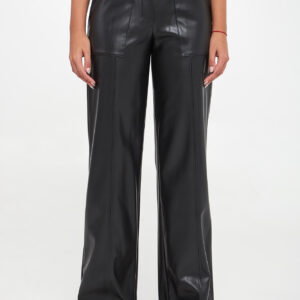 71f9770273651a235d344cac380afb5fa08e6a2b Spodnie damskie z ekoskóry ARMANI EXCHANGE