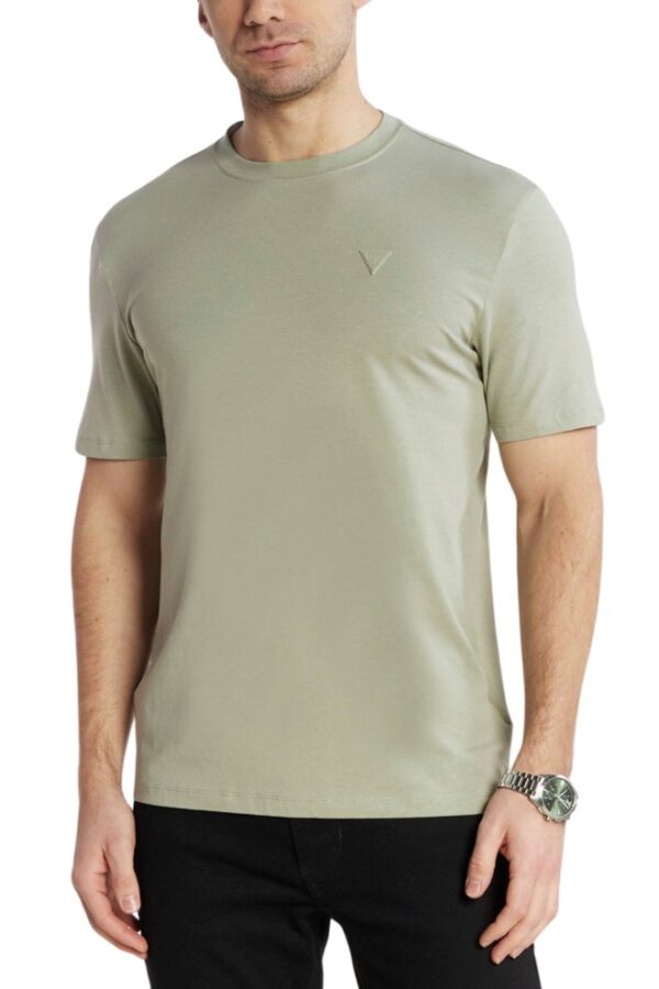 GUESS Zielony t-shirt męski Hedley