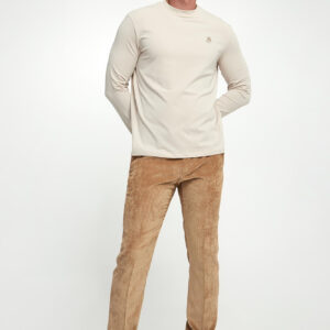 Longsleeve męski z logo KARL LAGERFELD